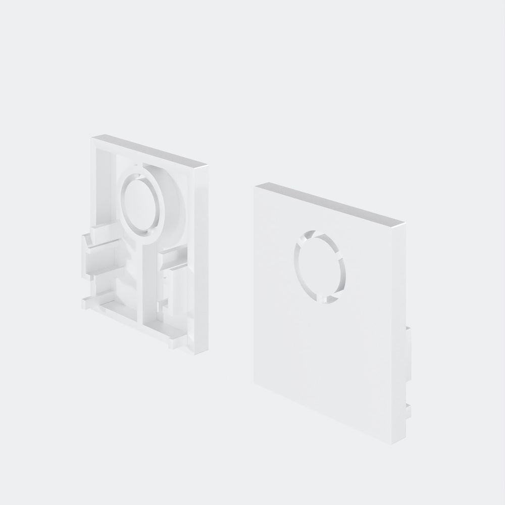 Заглушки для накладного низкопрофильного шинопровода 2шт. Maytoni Exility TRAM034EC-41W