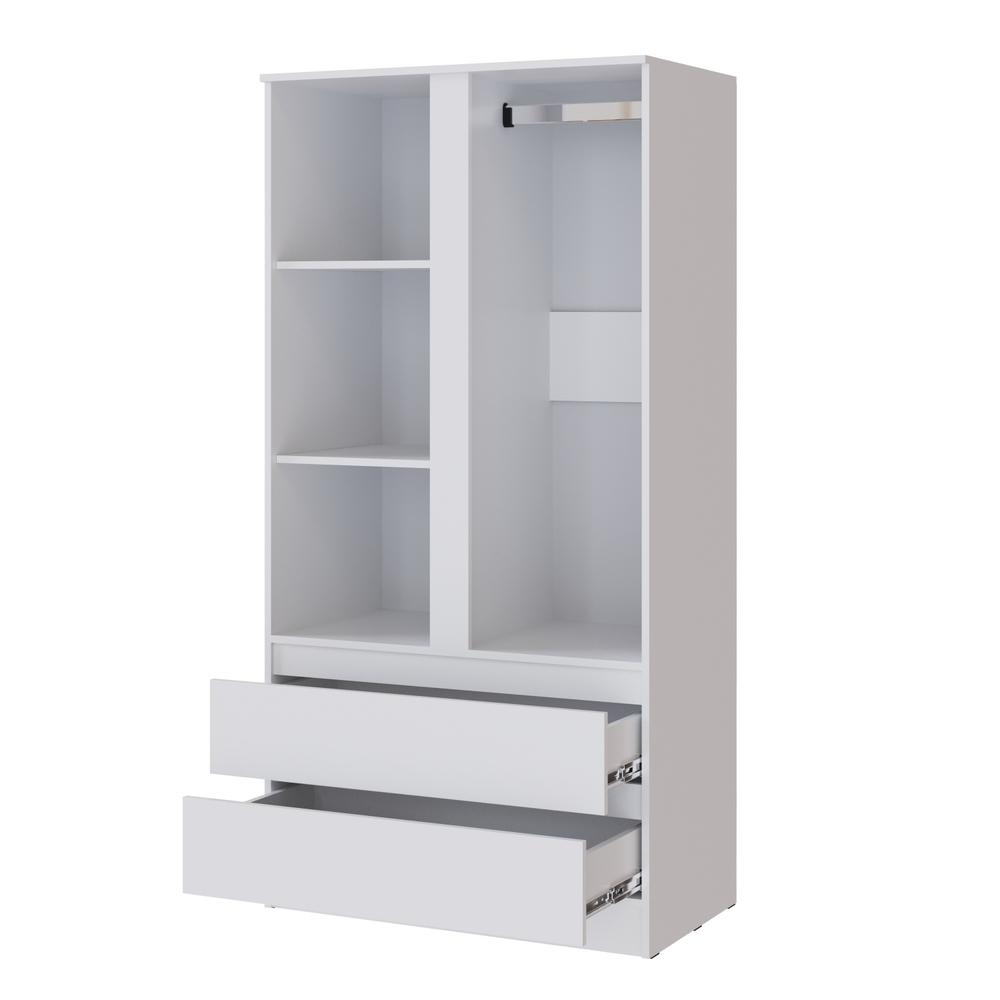 Гостиная Мэнкс Шкаф МГШ белый