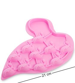 BK-108 Силиконовая форма «Розовый фламинго»