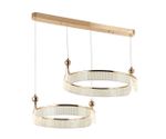 Подвес Риваль французское золото d80+60 L115 h150 Led 99W (3000K)