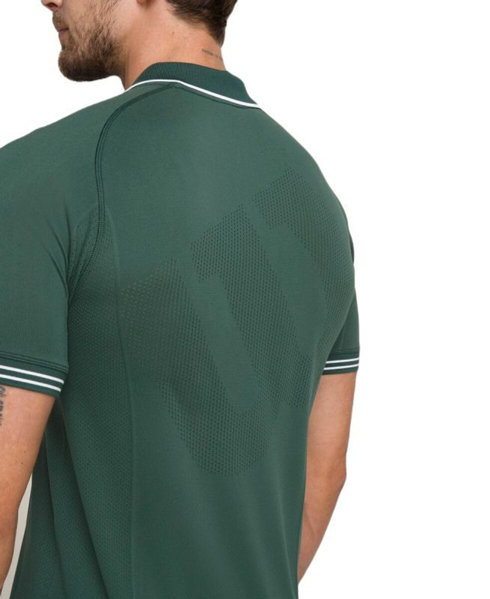Мужское теннисное поло Wilson Series Seamless Polo - sycamore