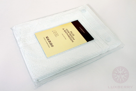 Коврик для ванной 55х75 Luxberry Универсальный белый