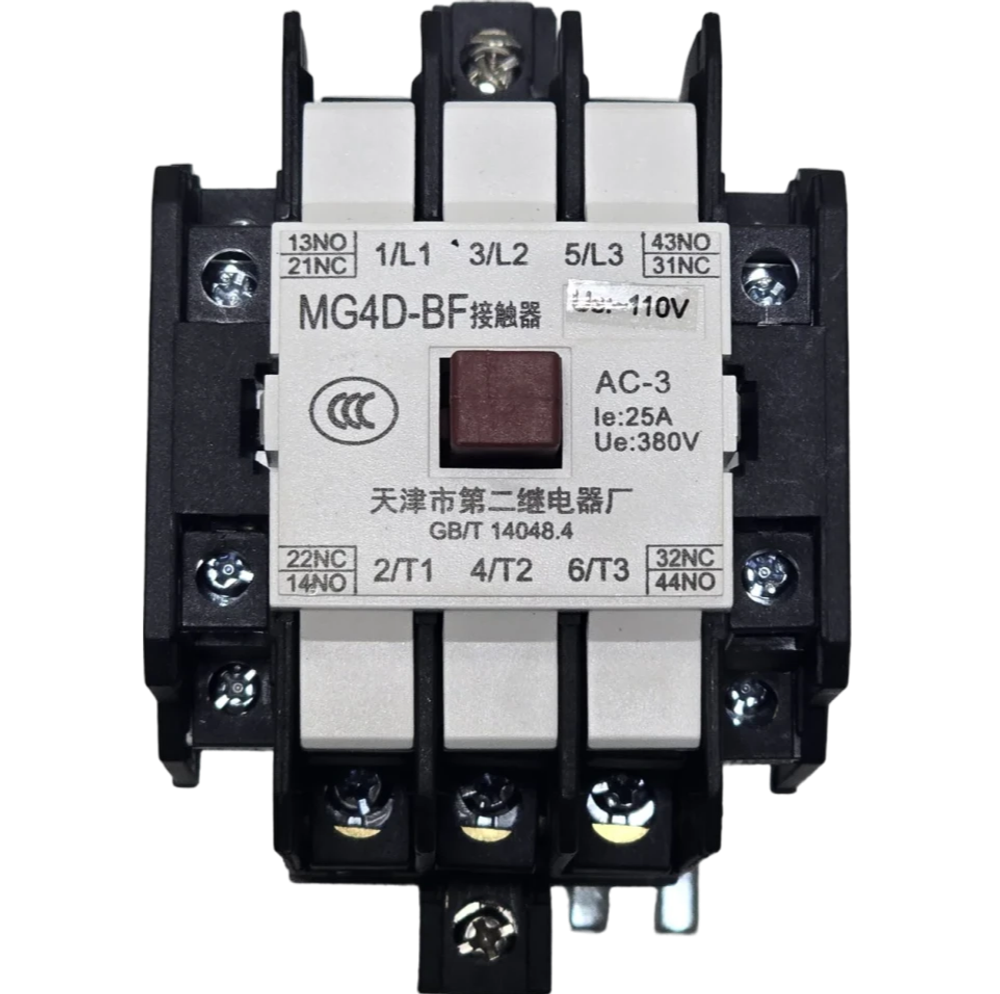 Контактор 2NO+2NC 25A 110VAC MG4D-BF