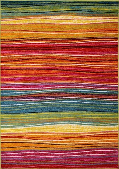 Ковер 2773 - MULTICOLOR - Прямоугольник - коллекция CRYSTAL 0,8*1,5м Color