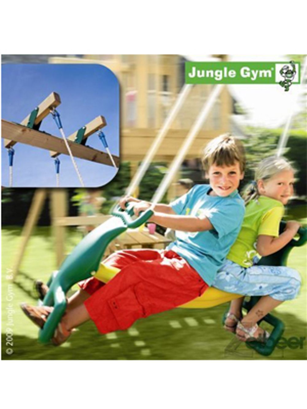 Двойная качель Jungle Gym 2 Seater