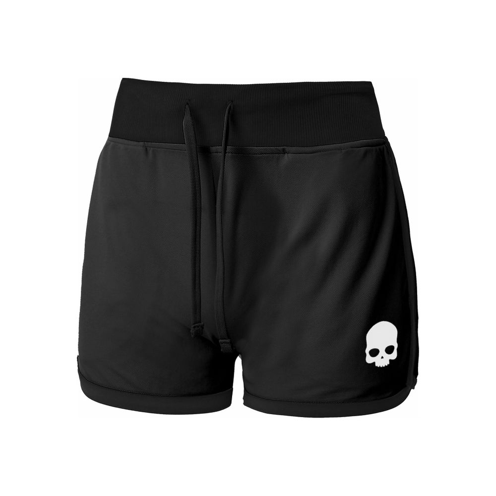 Женские теннисные шорты Hydrogen Shorts Women - Black, Grey