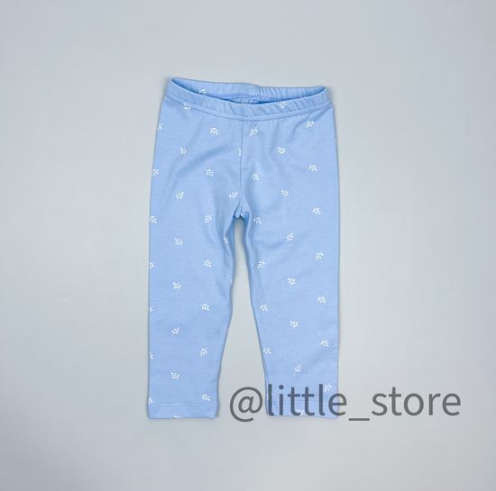 Бриджи "Грушевый сад" хлопковые, небесно-голубые