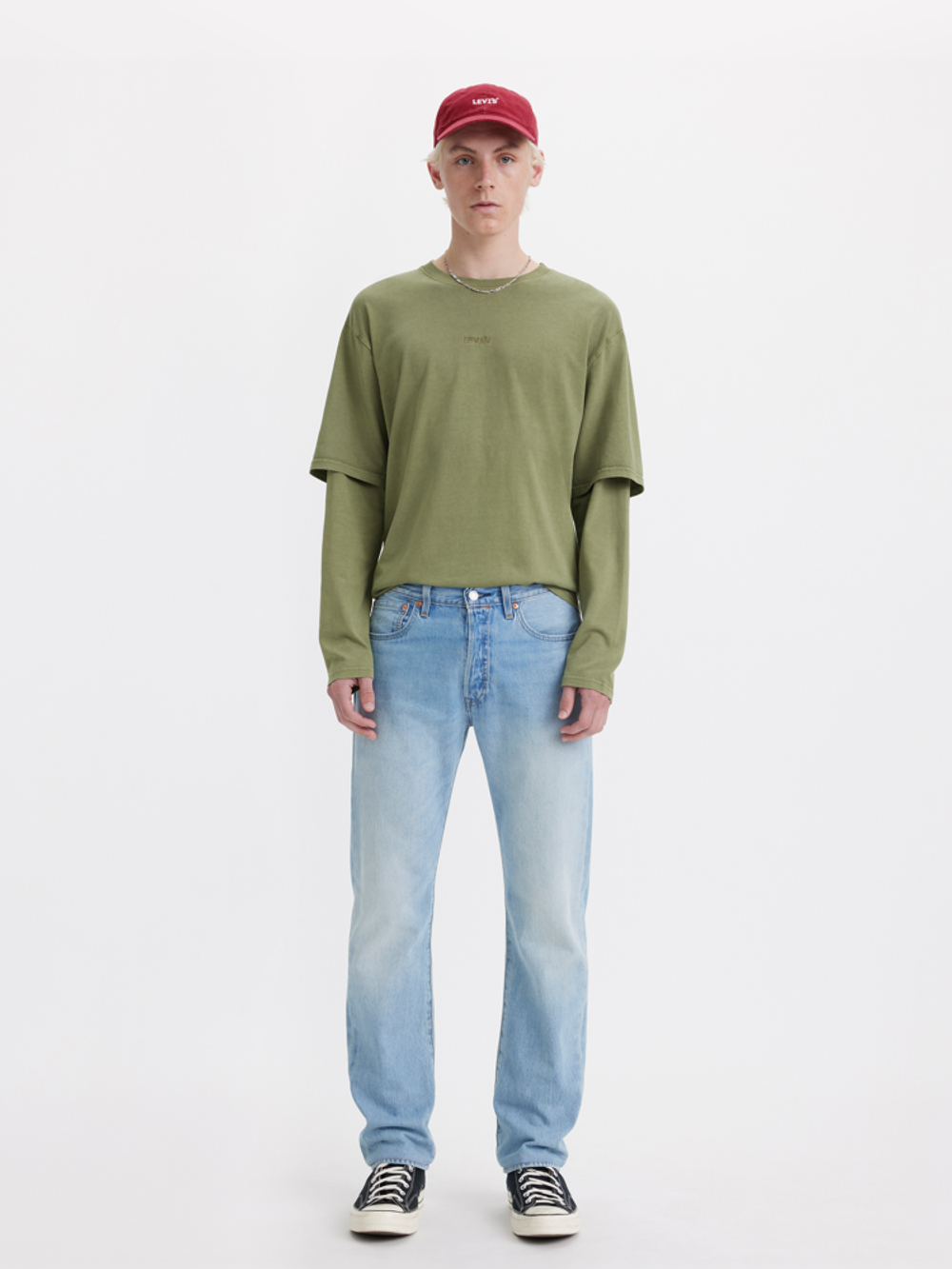 Мужские прямые джинсы Levi's 501 Original Straight 00501-3524