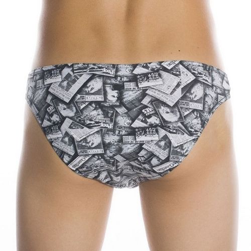 Мужские трусы брифы Doreanse с принтом Газета  1343