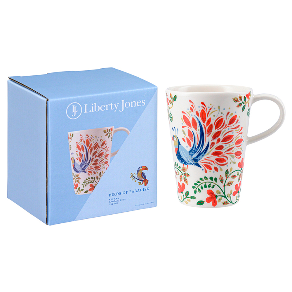 Кружка fantail bird из коллекции birds of paradise в подарочной упаковке, 350 мл