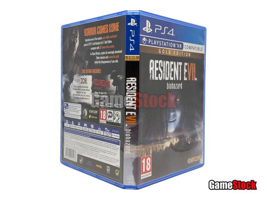 PS4 Resident Evil 7 biohazard Gold Edition Б/У CUSA-09473 (поддержка VR) (Русские субтитры)