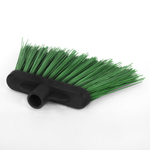 Метла синтетическая плоская "МИШЕЛЬ" ширина 24 см, высота 18,9 см, без черенка, еврорезьба, LAIMA EXPERT, 605370