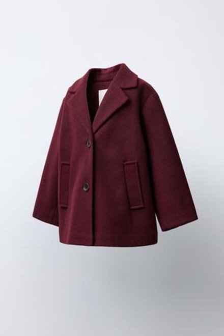 ZARA ПАЛЬТО, БОРДОВЫЙ