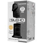 Фаллоимитатор SileXD Model 2 7,5 на присоске черный 19,2 см