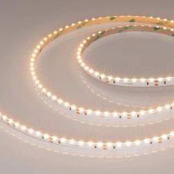 Светодиодная лента RS-S120-8mm 24V Warm3000 (9.6 W/m, IP20, 3014, 5m) (Arlight, боковое свечение) 039429