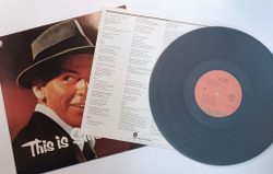 Винтажная виниловая пластинка LP Frank Sinatra This Is Sinatra (Japan 1975)