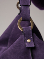 Замшевая сумка на плечо Deboro 30900 виноград