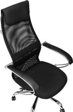 Кресло офисное для руководителя CH-607SL черный