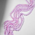 Хрустальные бусины, оттенок "Сирень", 8мм, шар, микроогранка