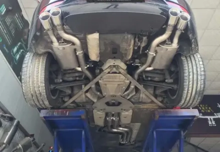 Спортивная выхлопная система с заслонками для BMW Z4 E89 2.5 3.0 2009-2017 БМВ