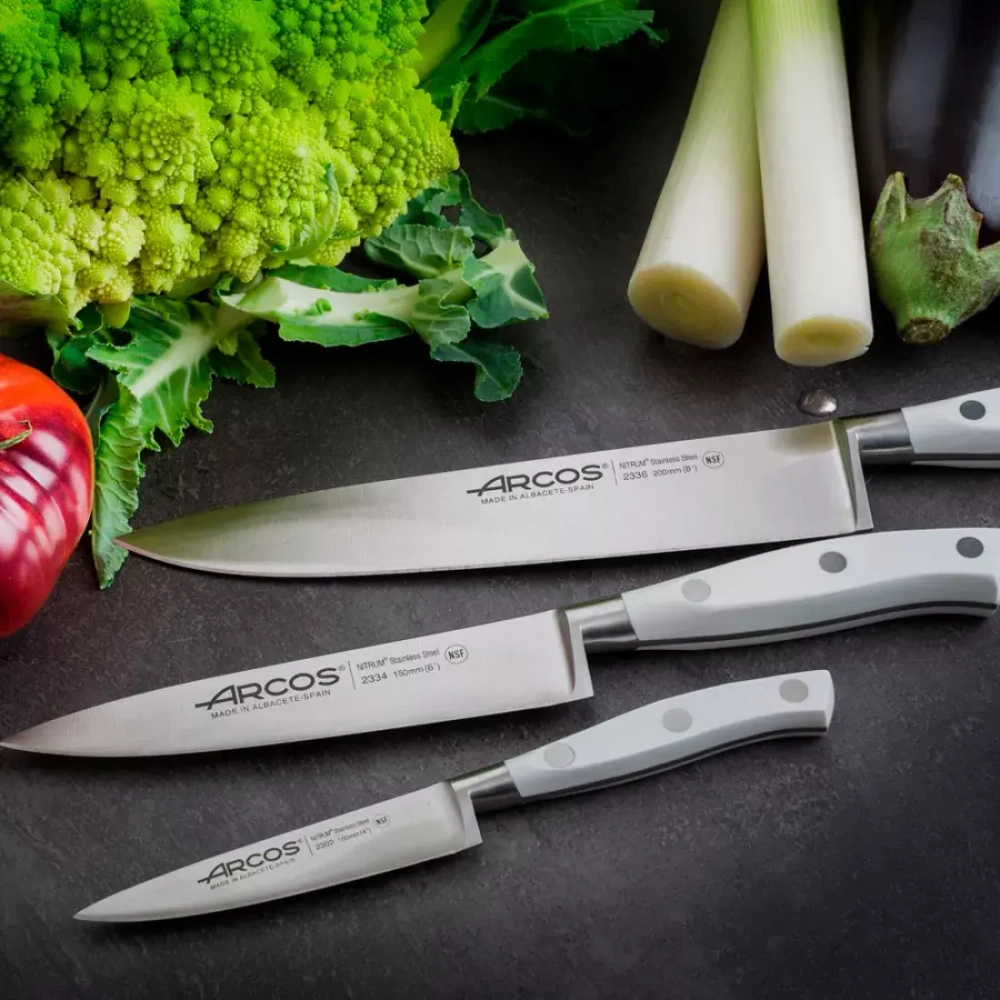 Набор ножей 3шт Arcos Riviera Blanca