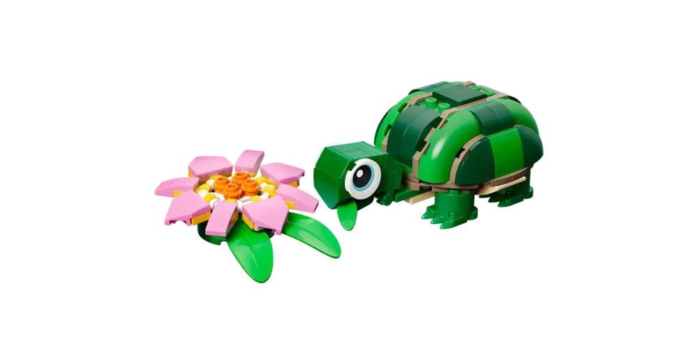 Конструктор LEGO Creator 3in1 31377 Turtle with a Water Lily Flower