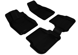 Коврики салона Sotra 3D Lux для Audi A6 2005-2011 черные. Артикул ST 74-00292
