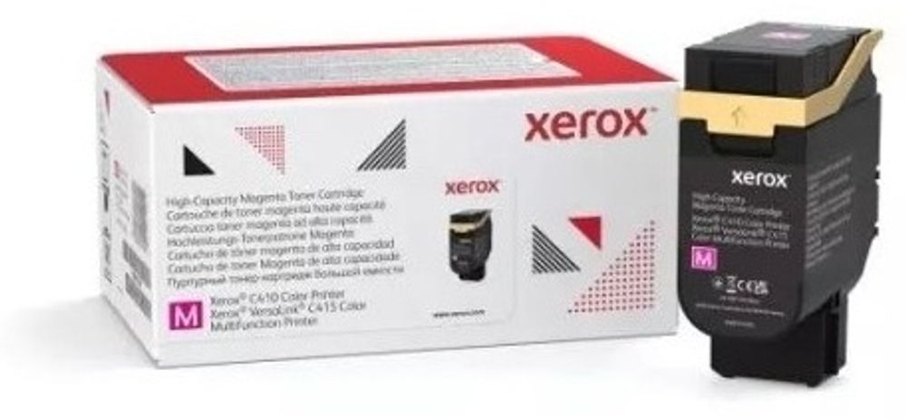 ТОНЕР-КАРТРИДЖ ПОВЫШЕННОЙ ЕМКОСТИ XEROX 006R04766 (МАЛИНОВЫЙ) ДЛЯ XEROX C415/C410, 7 000 СТРАНИЦ (A4)