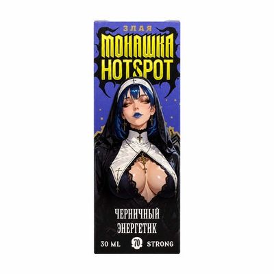 Жидкость Злая Монашка x HOTSPOT Salt 2% ULTRA 30 ml