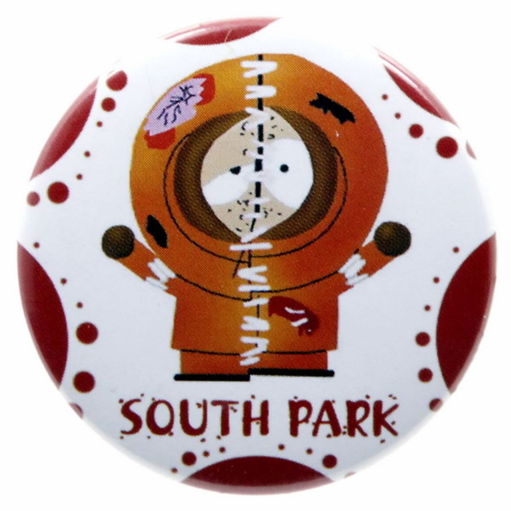 Значок South Park Kenny ( в швах ) ( 36 мм )
