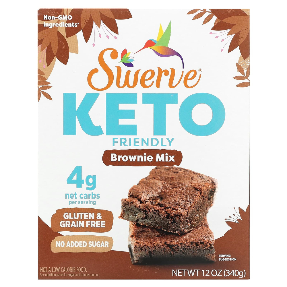 Swerve, Sweets, смесь для брауни, 340 г (12 унций)