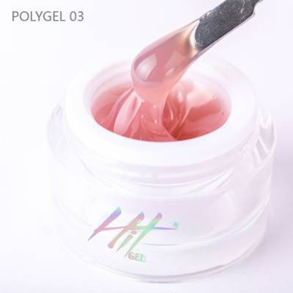Polygel №03 ТМ &quot;HIT gel&quot;, 15 мл