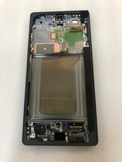 Samsung Galaxy S25 Ultra (SM-S938B) Дисплей в сборе с тачскрином и рамкой, Titanium Black, Оригинал