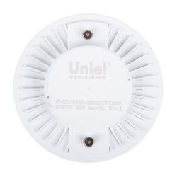 LED-GX53-7W-3000K+3000K-GX53-FR PLB02WH Лампа светодиодная. матовая. Теплый белый свет 3000K. Торцевая подсветка. Теплый белый свет 3000K. Картон. ТМ Uniel.