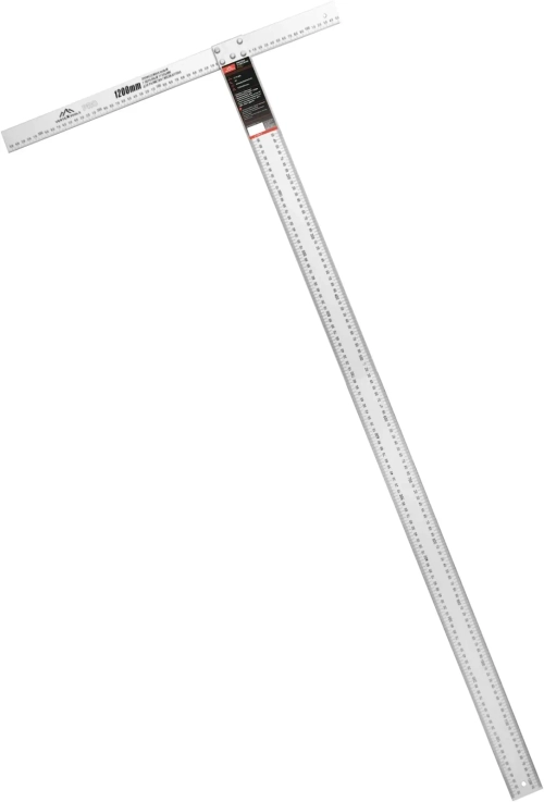 ЛИНЕЙКА Т-ОБРАЗНАЯ VERTEXTOOLS PROFI 120см, ДЛЯ РАЗМЕТКИ ГКП
