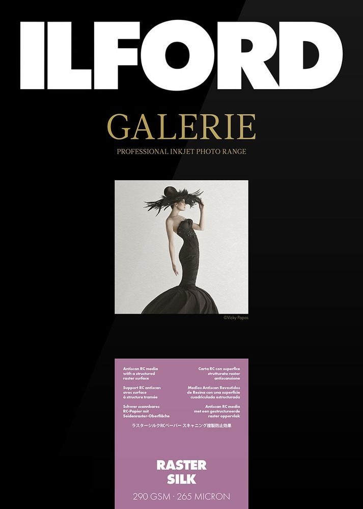 Фотобумага ILFORD Galerie Raster Silk, 1 рулон, 17&quot; - 43,2cm x 15,2m (GA6909432016)