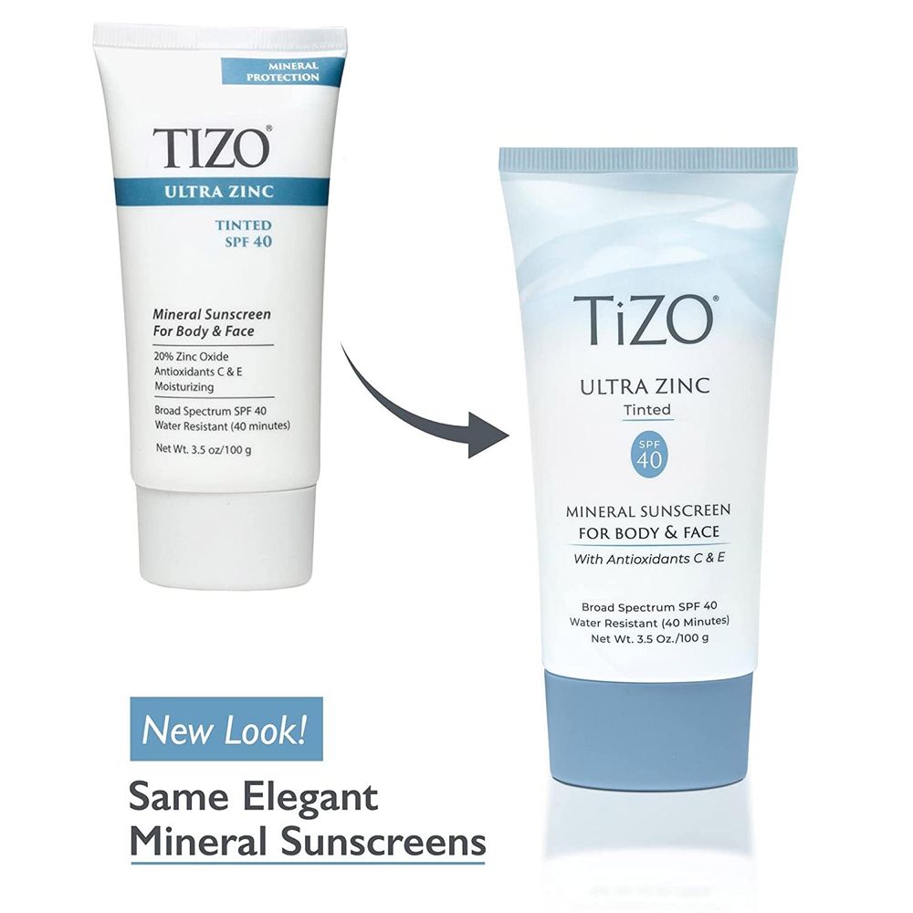 Солнцезащитный крем с тоном TIZO Ultra Zinc Tinted SPF 40
