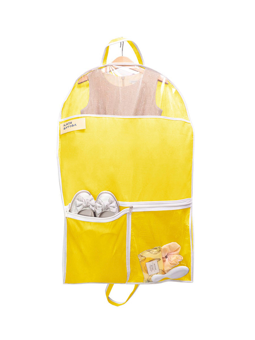 Детский чехол с карманами 80х50. Без принта