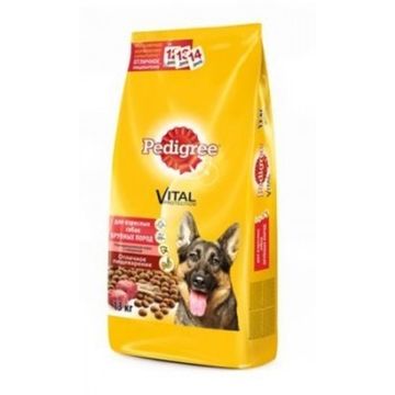 Pedigree для взрослых собак крупных пород Говядина 13 кг