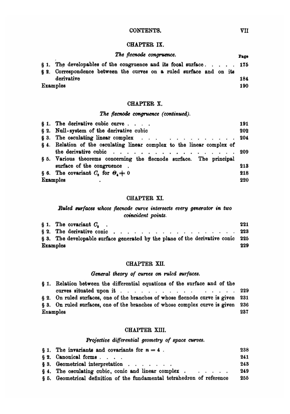 Projective differential geometry of curves and ruled surfaces | Ernest Julius Wilczynski