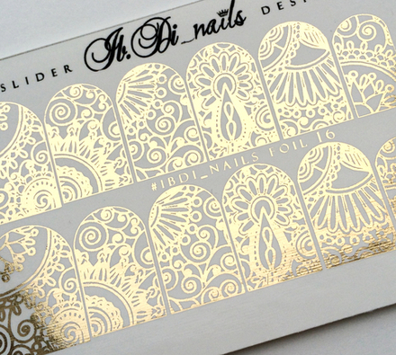 Слайдер FOIL 16 гол