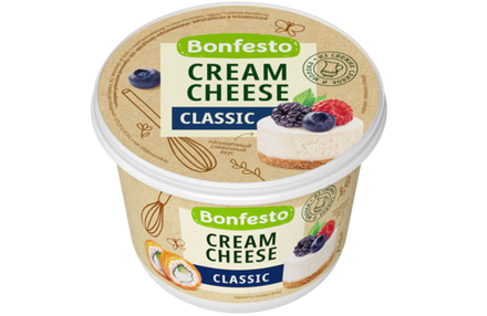 Сыр Творожный CreamCheese BONFESTO 70% 500 г., шт
