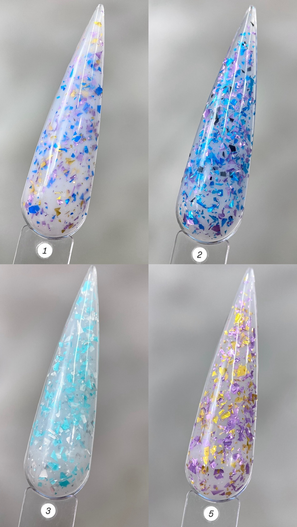 Бескислотная база серия FOIL FLAKES 15мл
