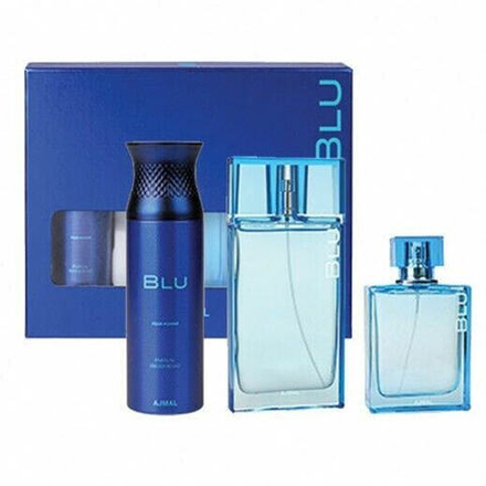 Парфюмерные наборы Blu - EDP ​​90 ml + deodorant 200 ml + cologne 100 ml