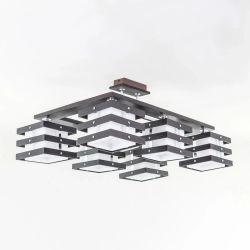 Citilux Киото CL133161 Люстра деревянная Венге Хром