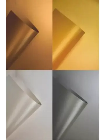 Бумага цветная металлизированная, дизайнерская А3