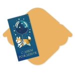 Конверт для денег стандарт «С Днем Рождения - Корги»