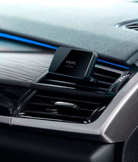 СИЛЬВЕРСТОУН черный, дизайнерский ароматизатор для автомобиля Original Silverstone, Vinove