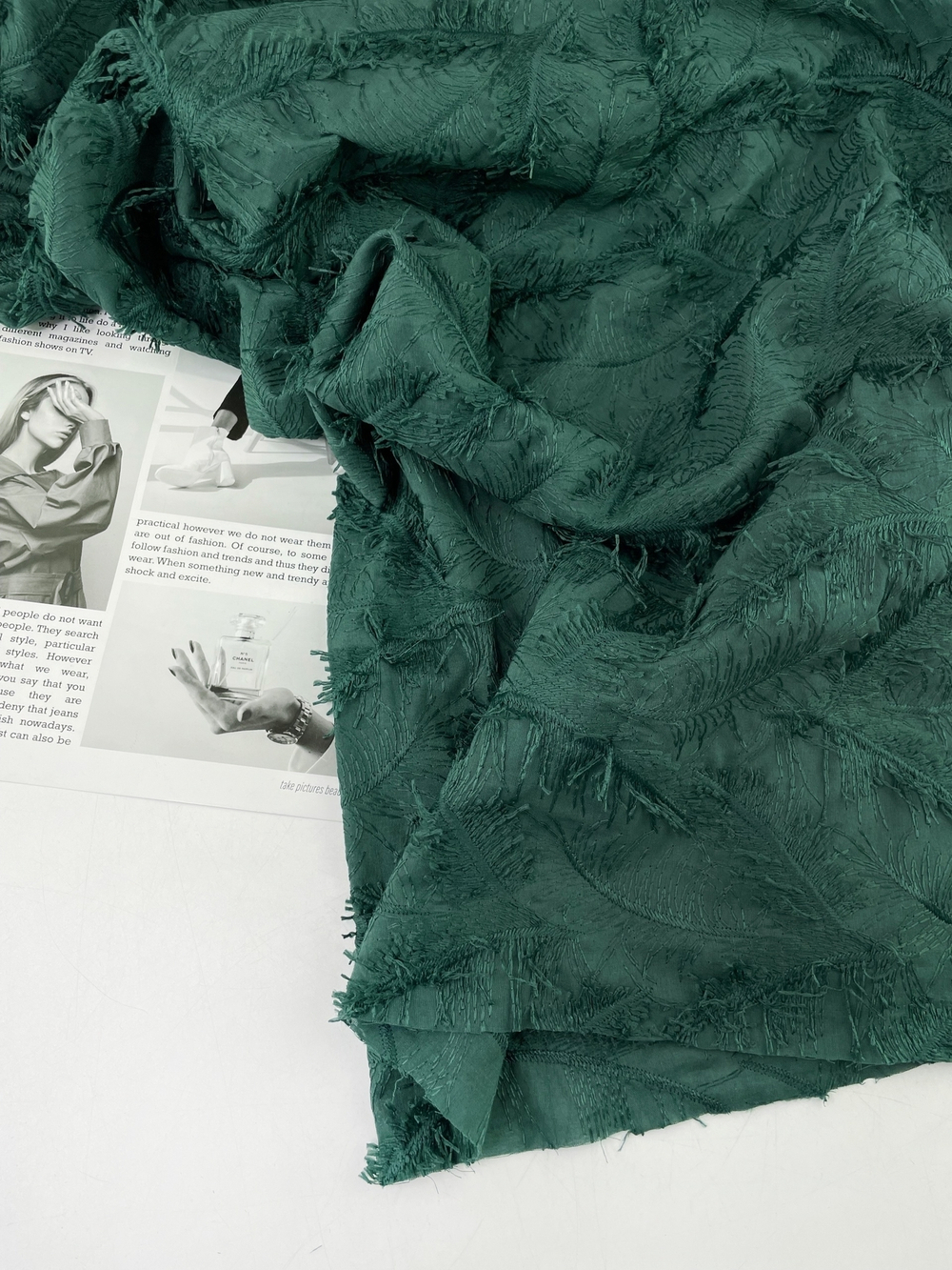 ТЕНИСТАЯ ЕЛЬ - Хлопок ПЕРЫШКИ (1333 Маша)