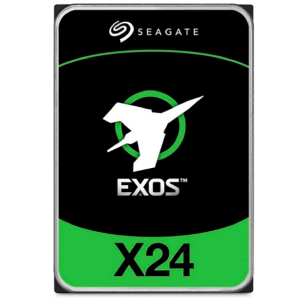 HDD жесткий диск 24TB Seagate Exos X24 (ST24000NM007H) (SAS 12Gb/s, 7200 rpm, 512mb buffer, 3.5")